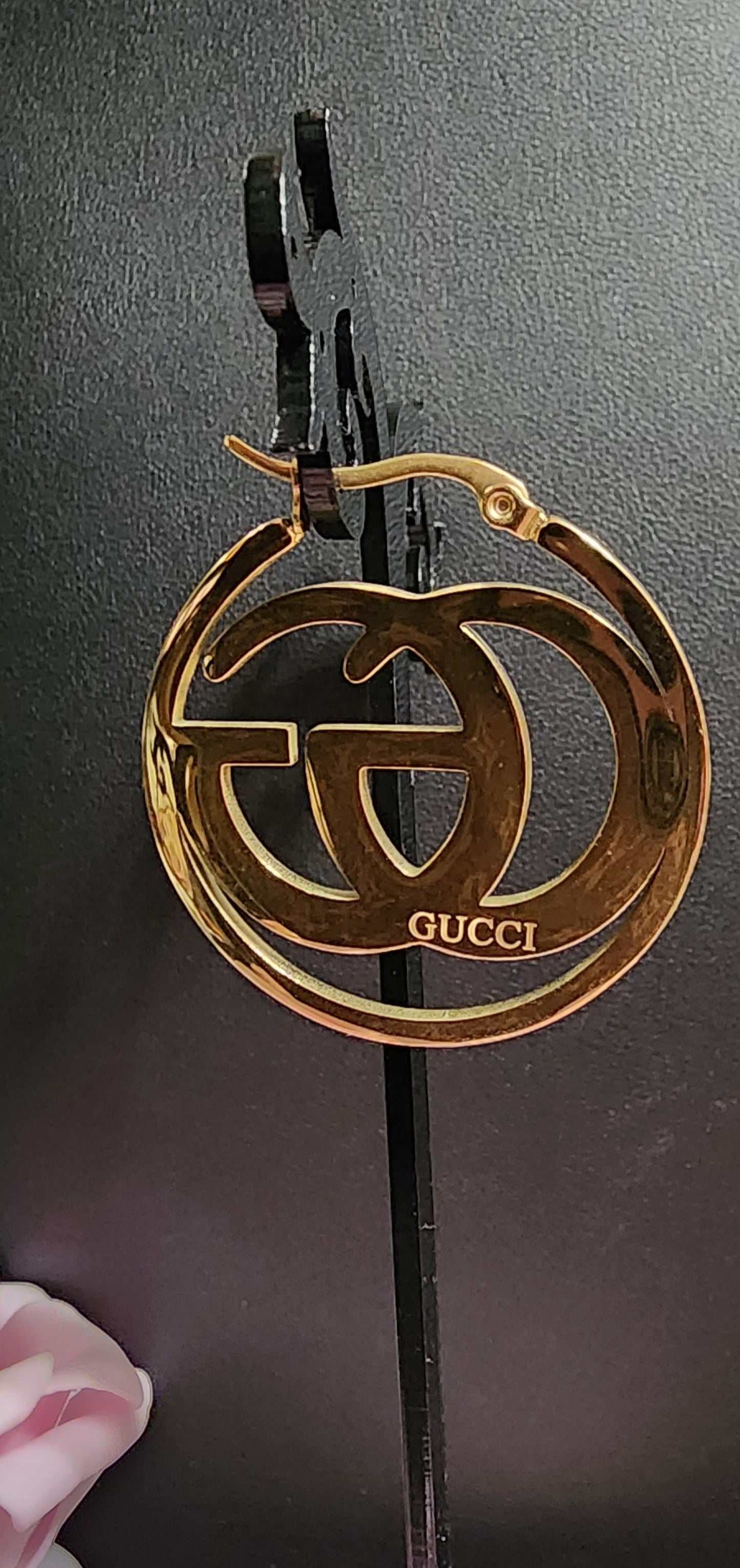 Stainless Steel Hoop Earrings