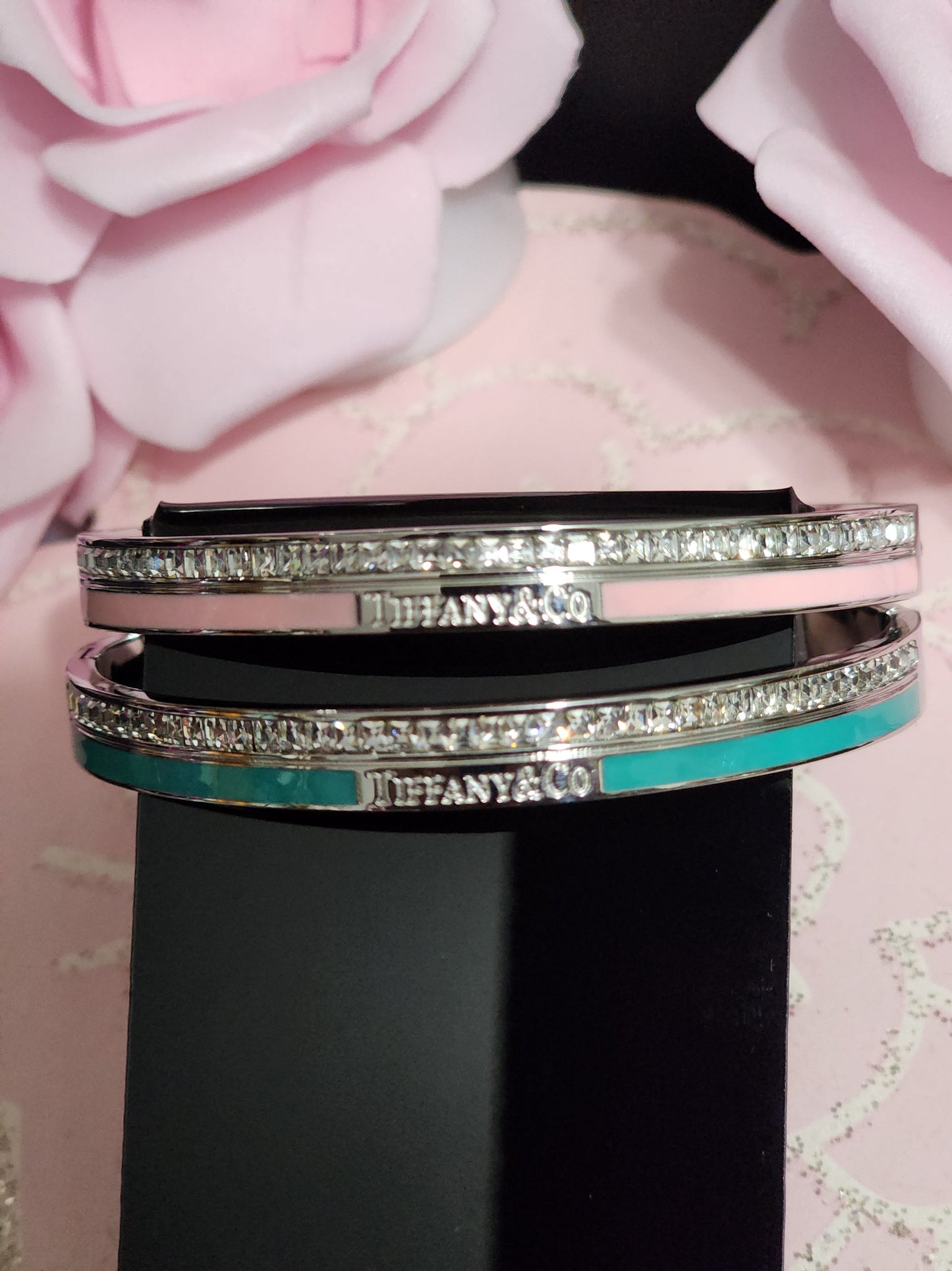 Silver or Gold Stainless Steel Bracelets (Matching Rings Also Available)