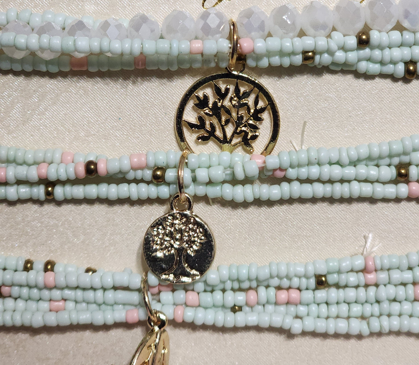 Multi-Layered Tree of Life Stack Bracelet