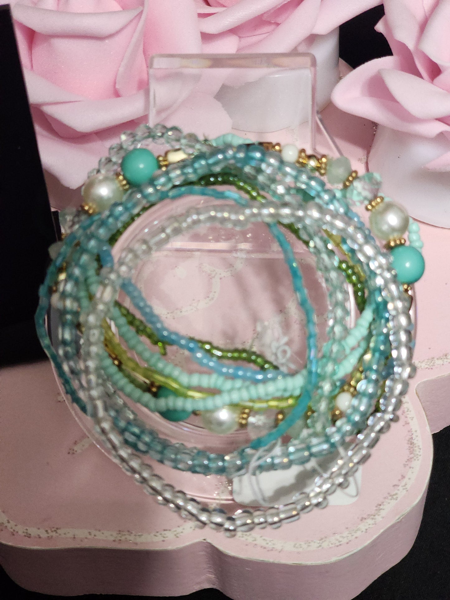 Multi-Layered Seed Bead Bracelets