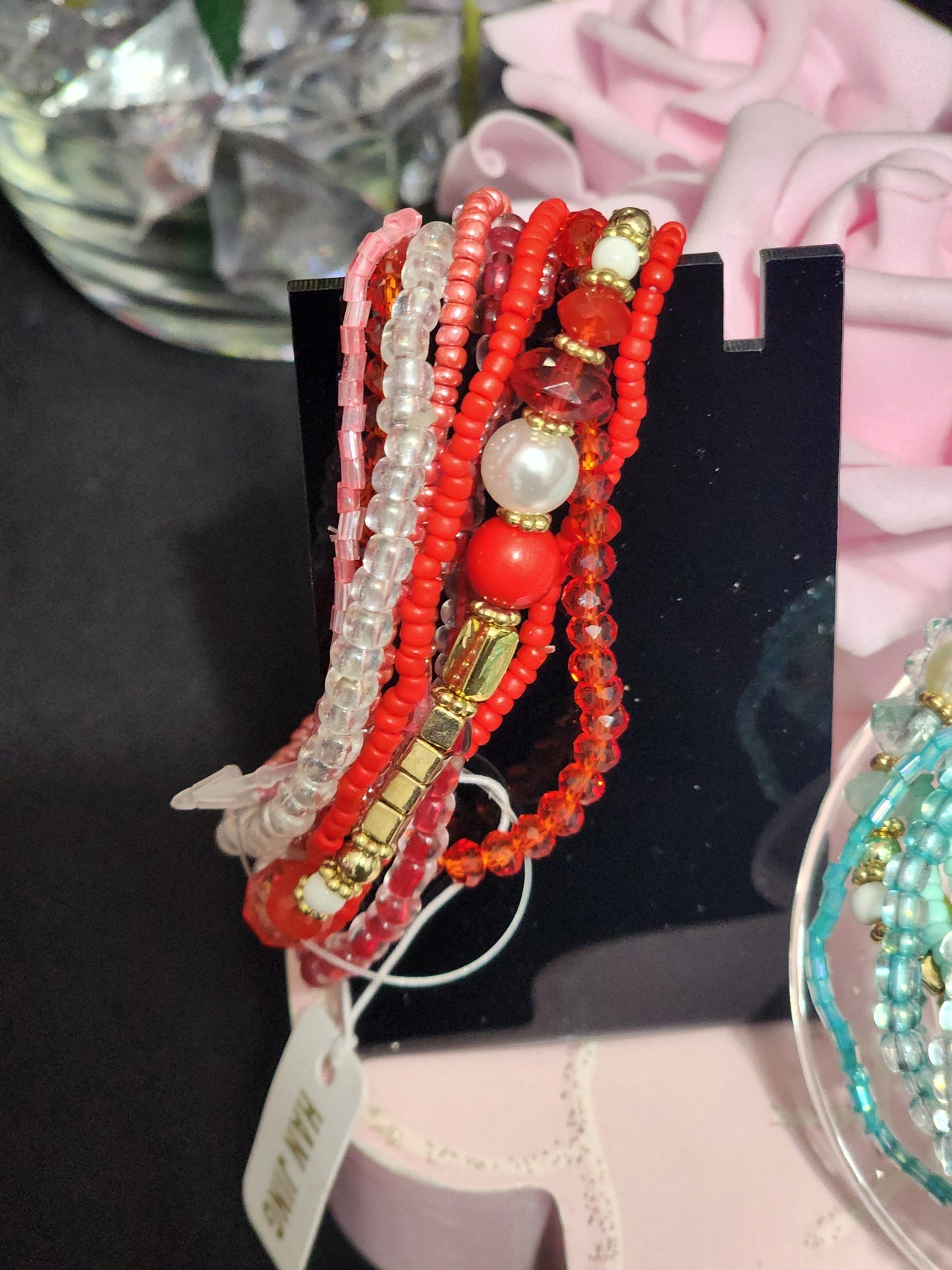 Multi-Layered Seed Bead Bracelets