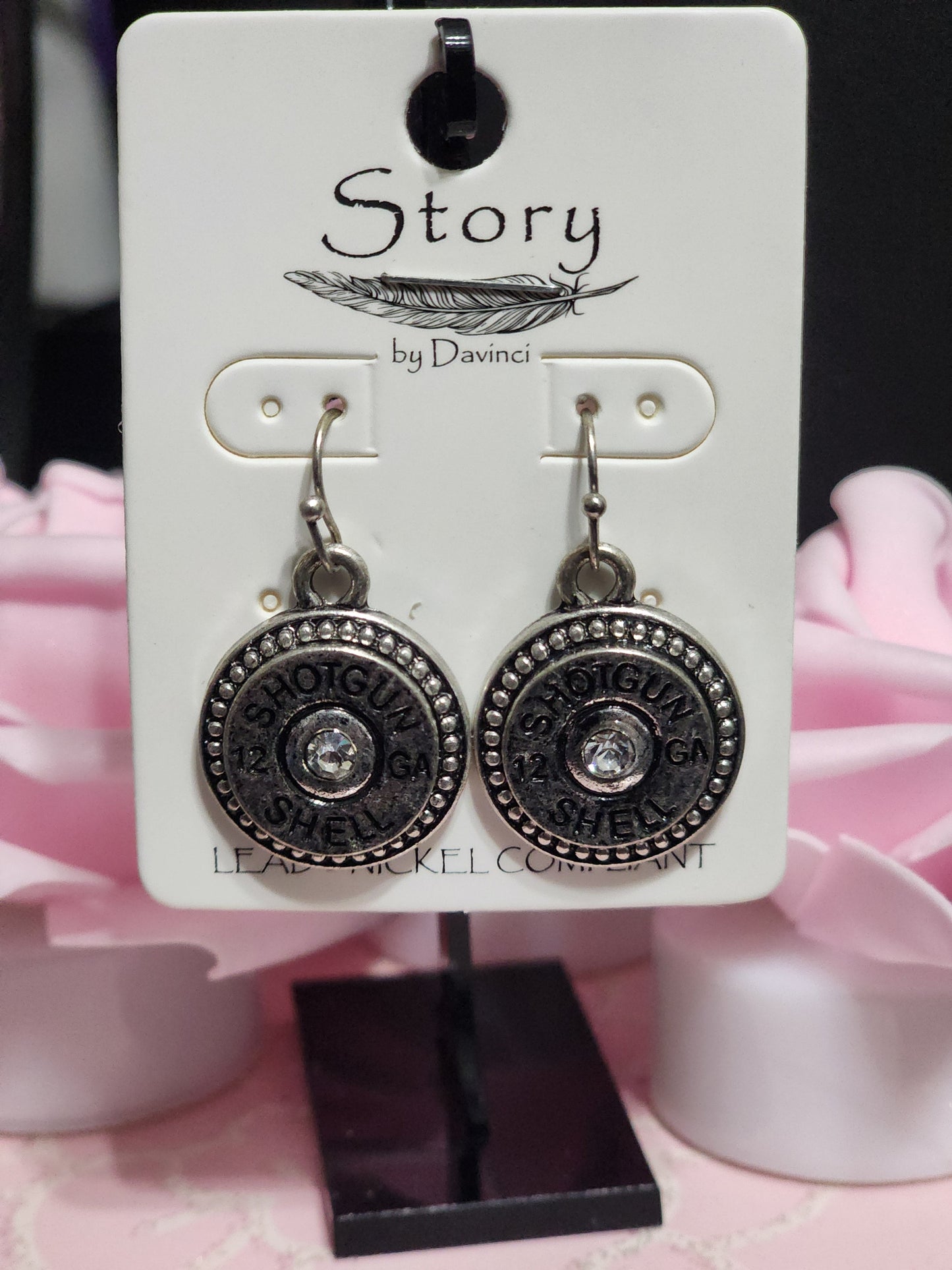12 GAUGE Shell Earrings