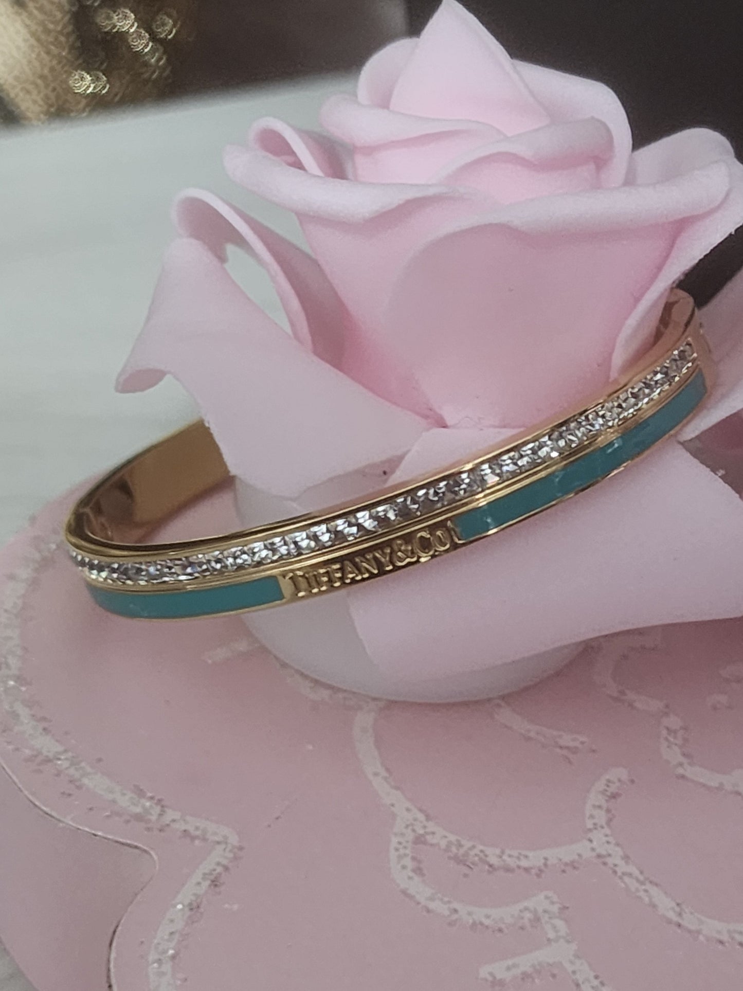 Silver or Gold Stainless Steel Bracelets (Matching Rings Also Available)