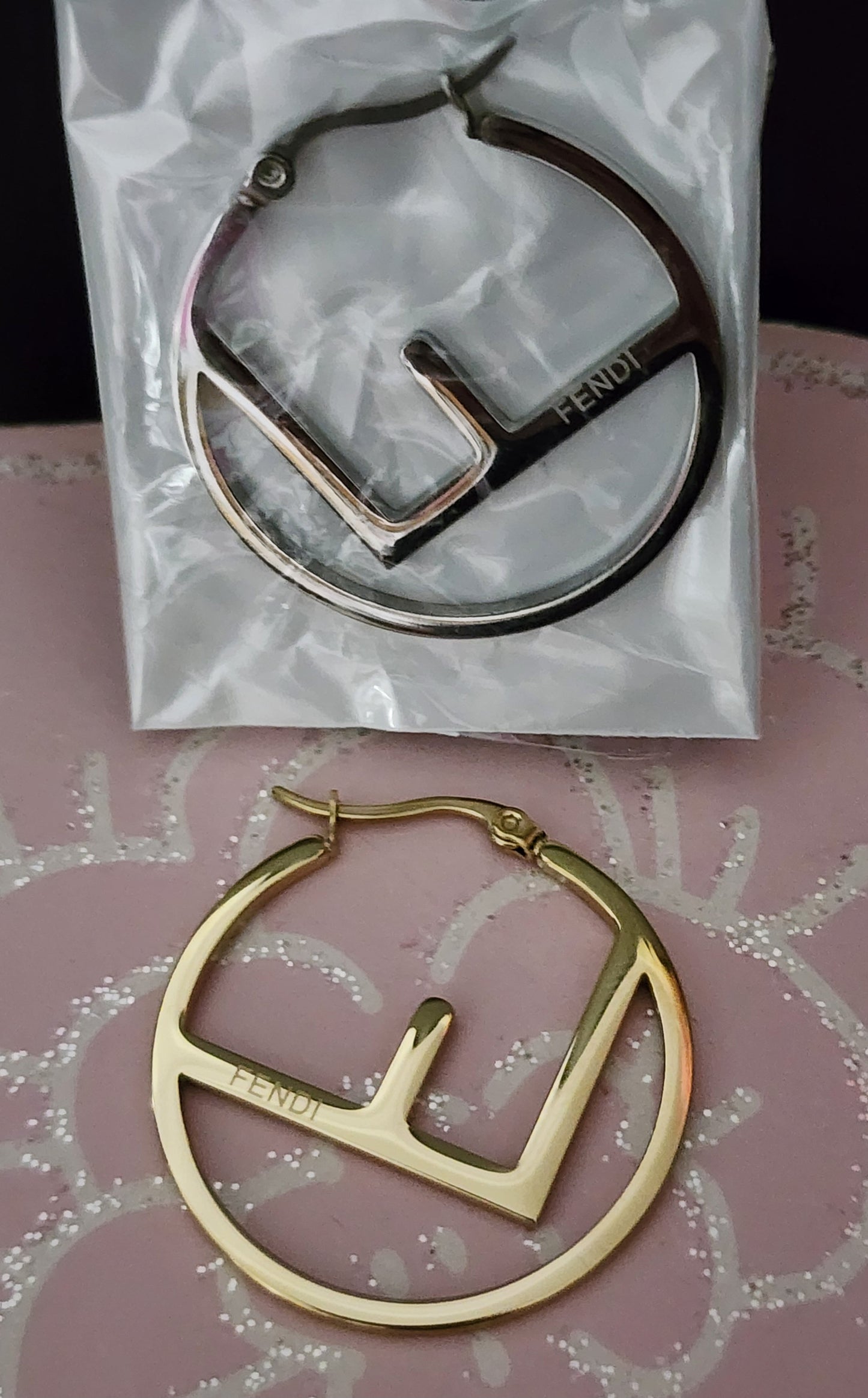 Gold or Silver Stainless Steel Earrings