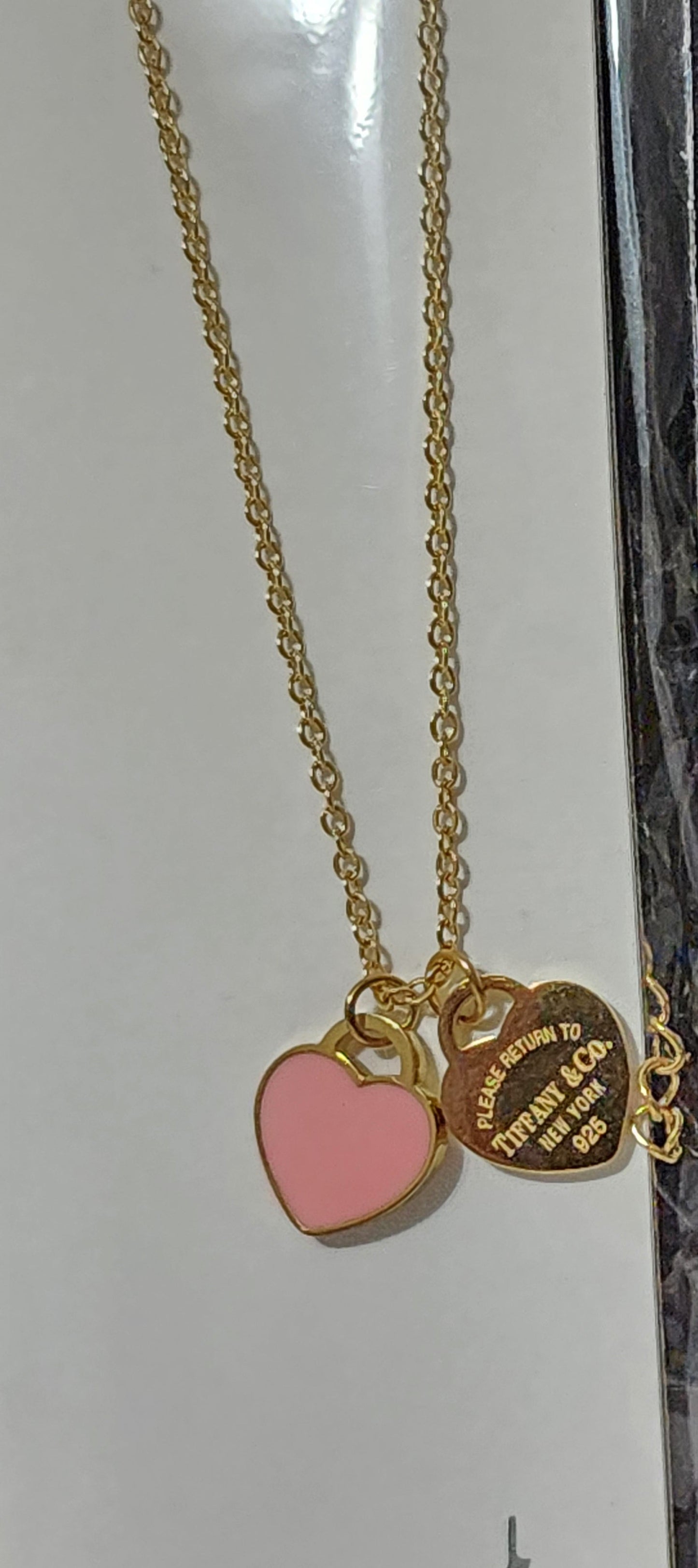 Stainless Steel Heart Pendants Necklaces (ON SALE)