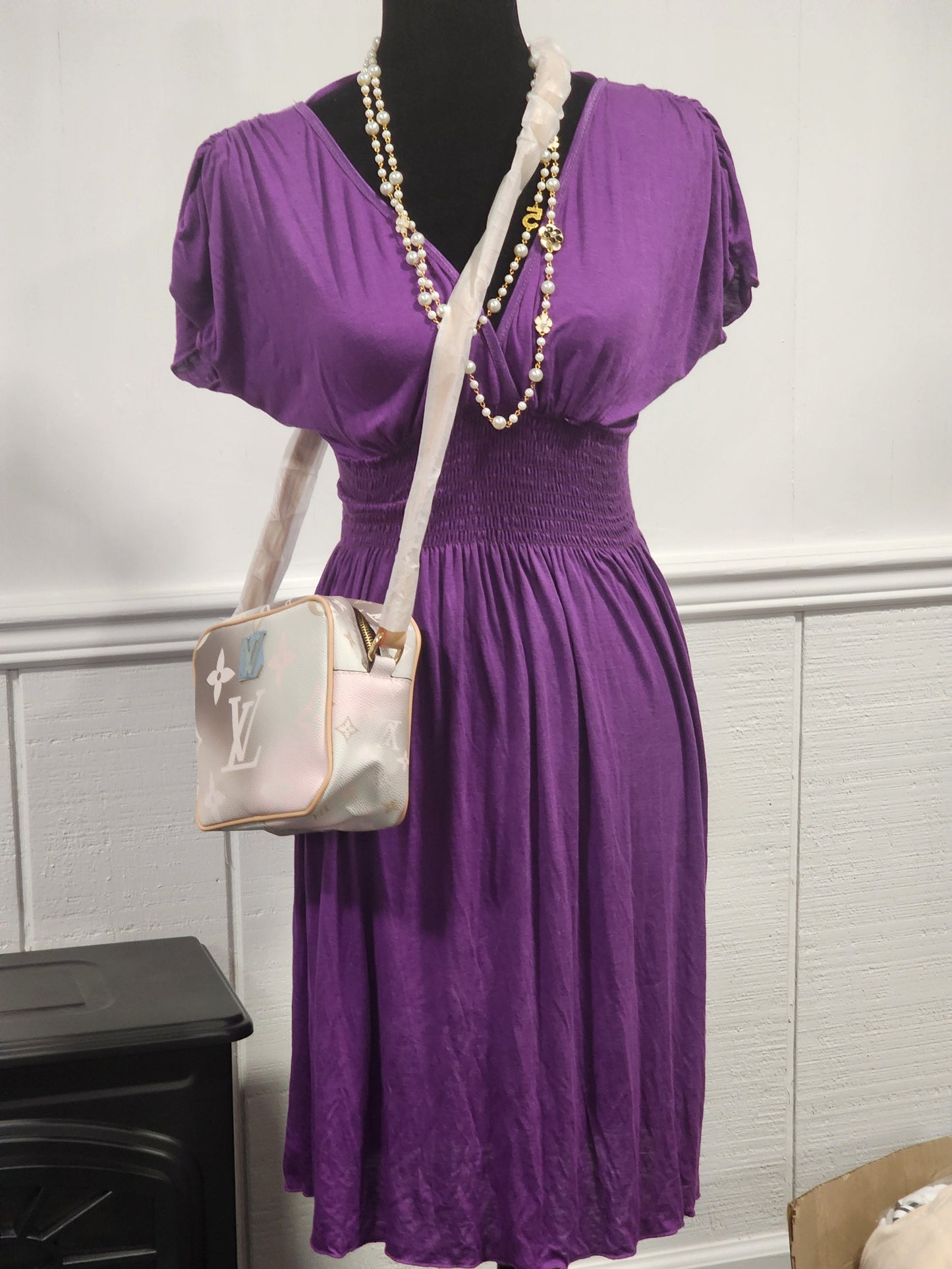 Soft Purple Summer Dress