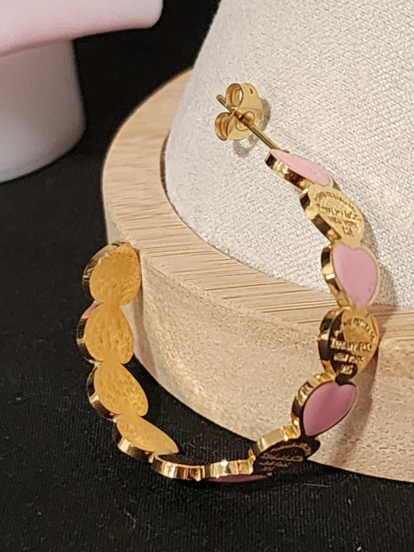 Gold or Silver Stainless Steel Earrings