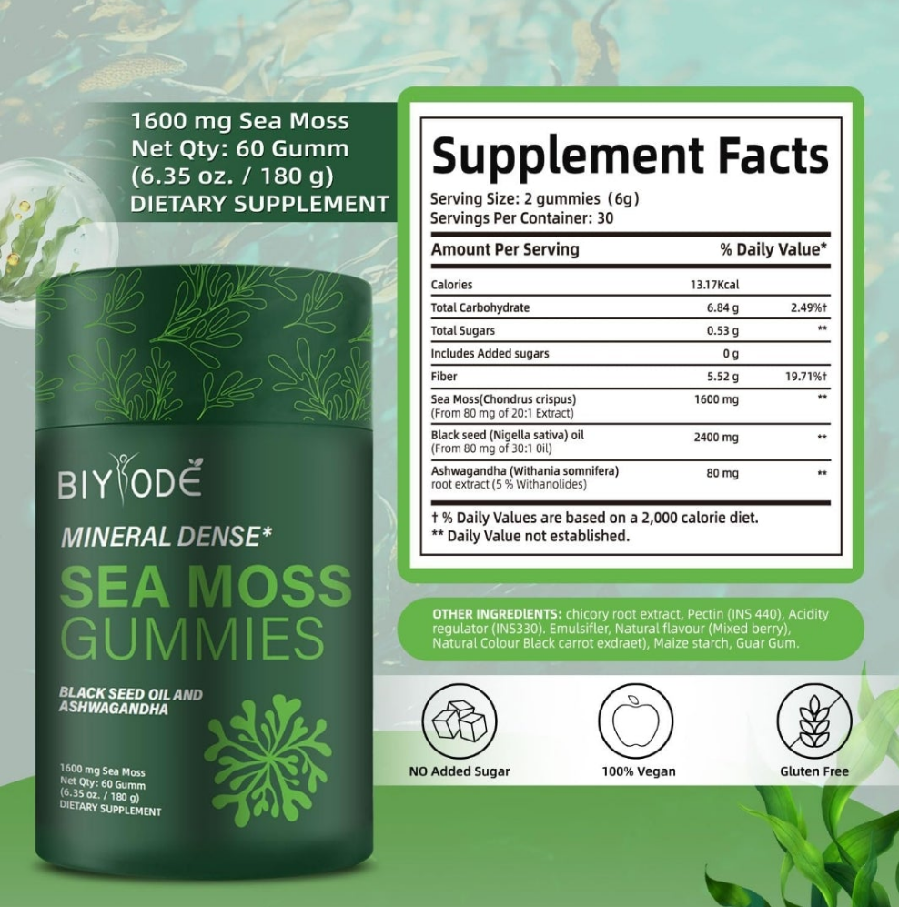 Sea Moss Gummies