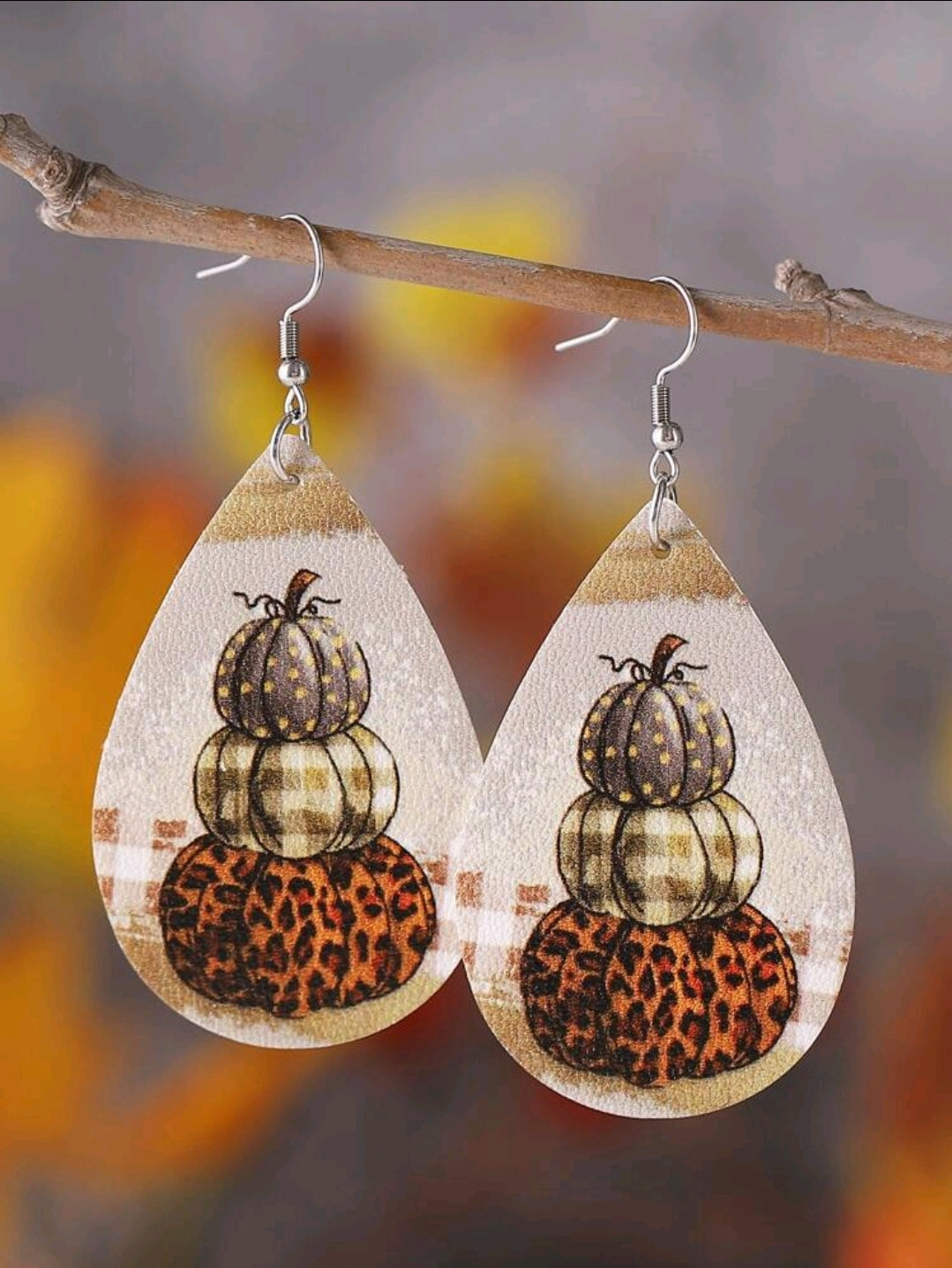 Thanksgiving & Harvest Pumpkin Earrings