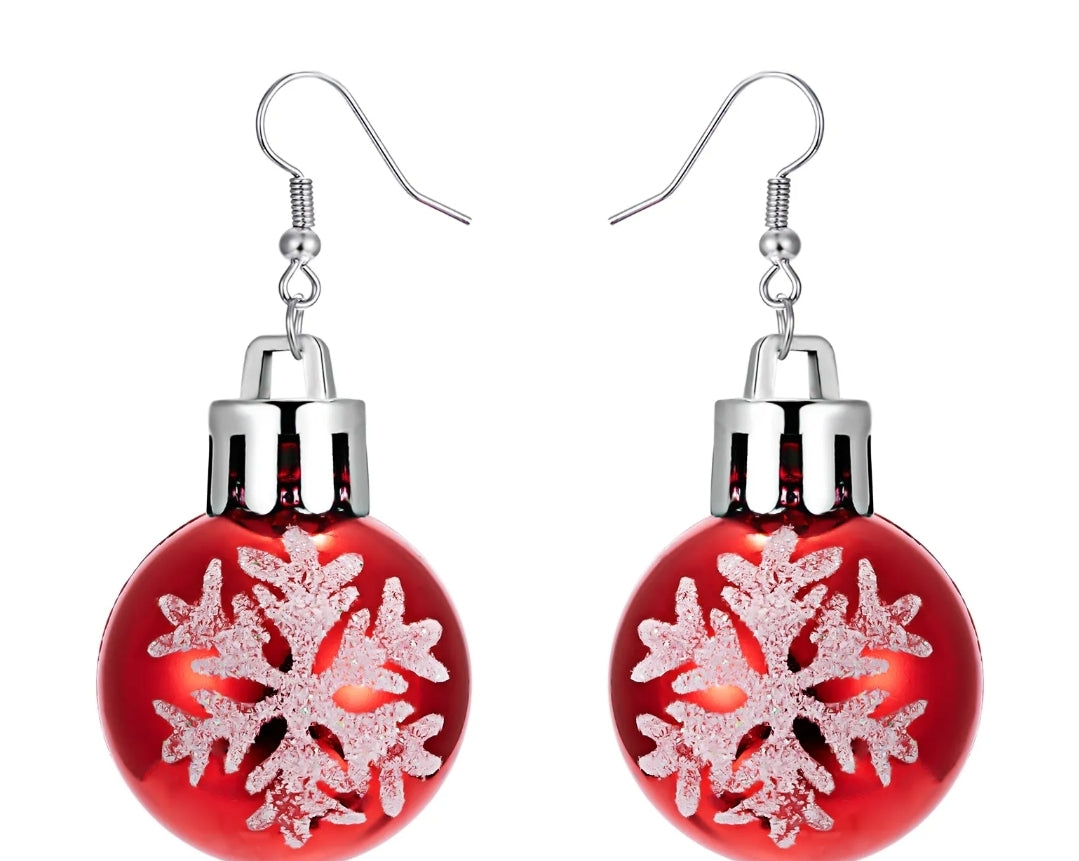 Christmas Bulb Earrings