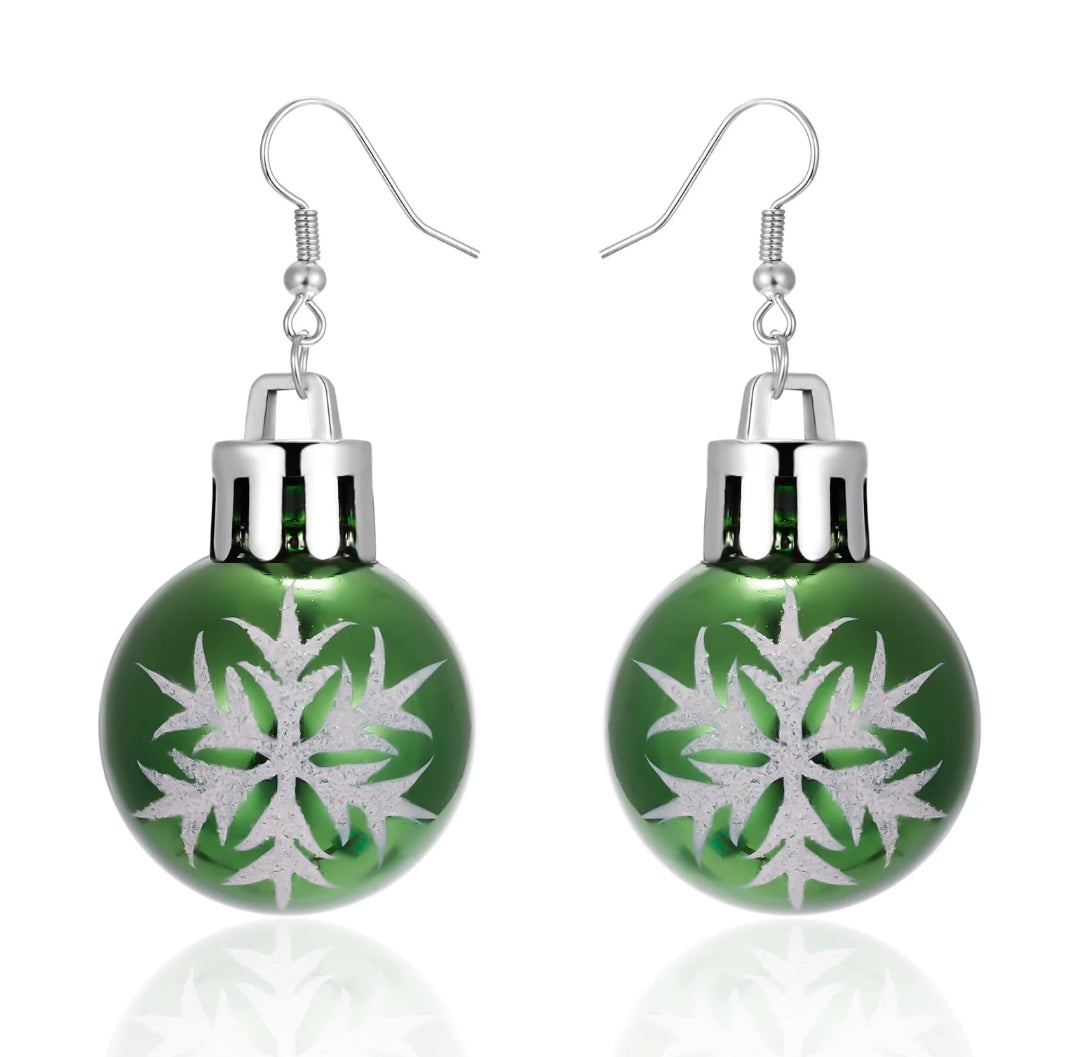 Christmas Bulb Earrings