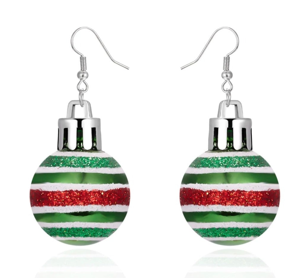 Christmas Bulb Earrings