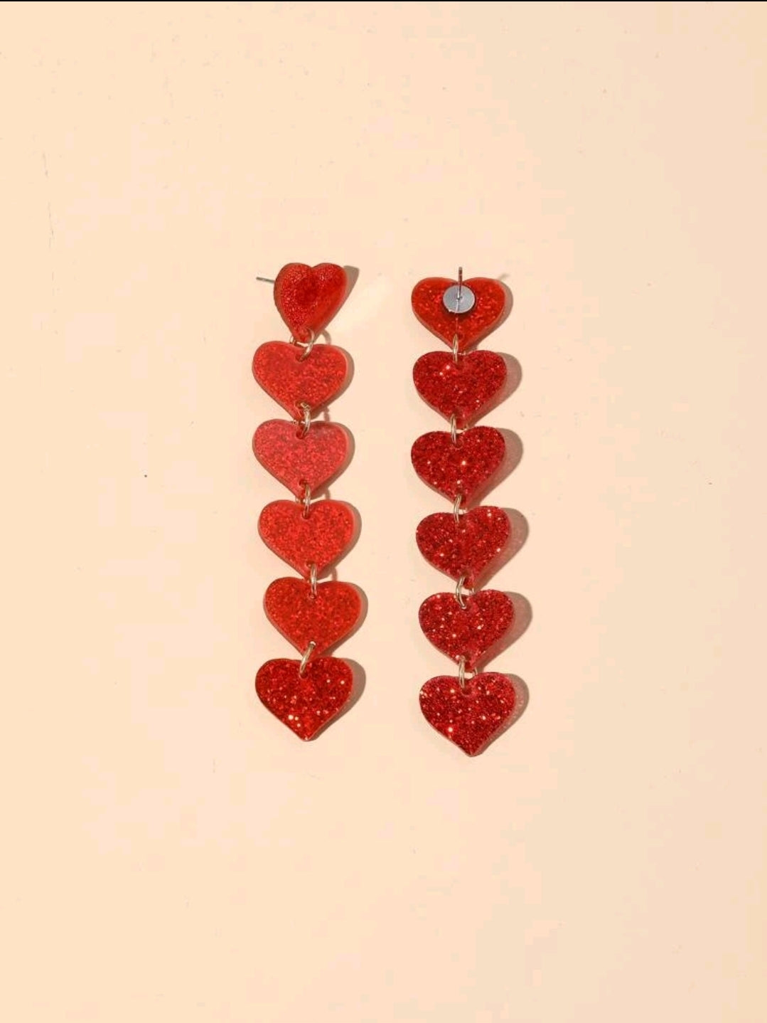 Valentines Day π Heart Earrings