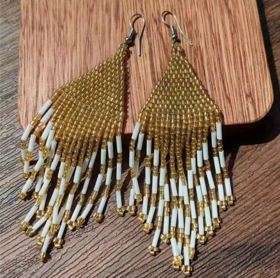 Seed Bead Earrings