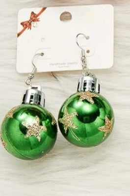 Christmas Bulb Earrings
