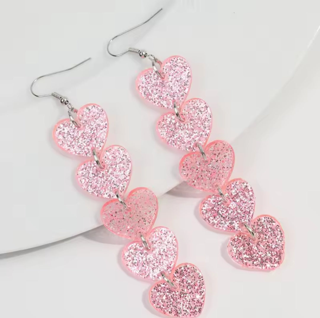 Valentines Day π Heart Earrings