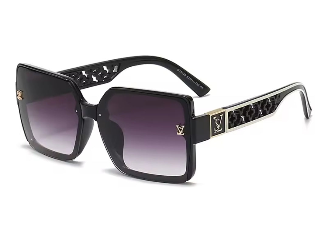 Vintage Style Sunglasses with Case