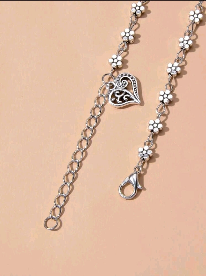 Flower Decor Anklet
