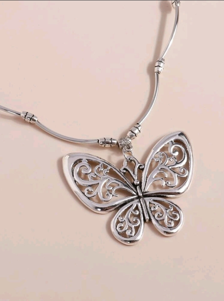 Butterfly Charm Necklace