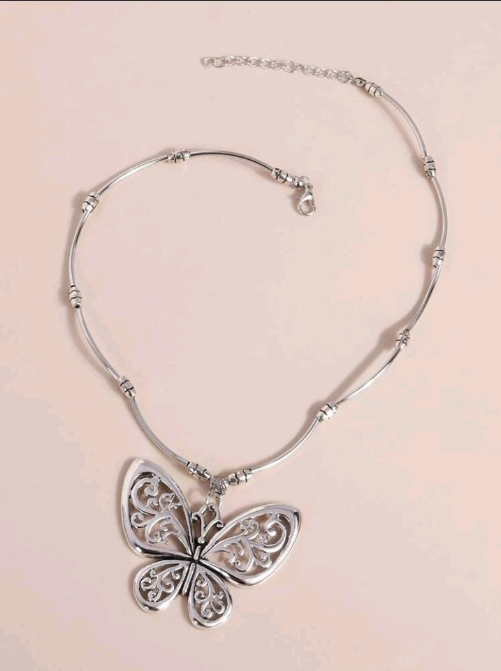 Butterfly Charm Necklace