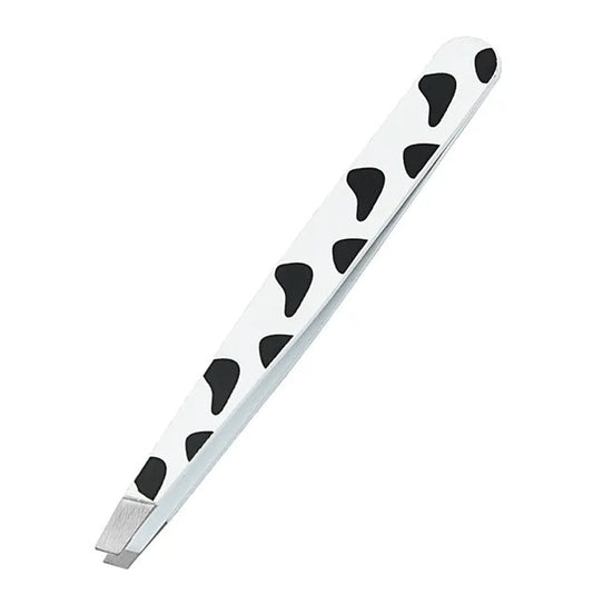 1 PC Eyebrow Tweezers (Cow Pattern) and More