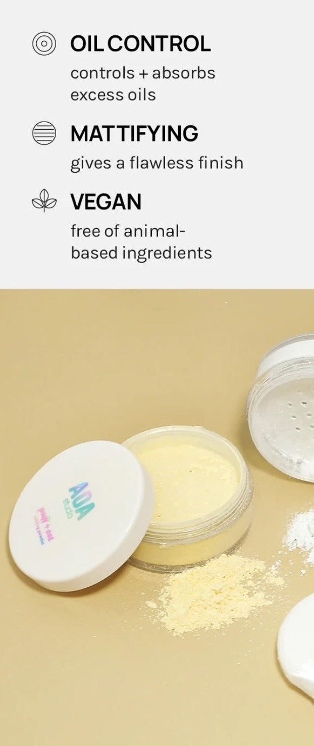 Puff + Set Setting Banana Powder
