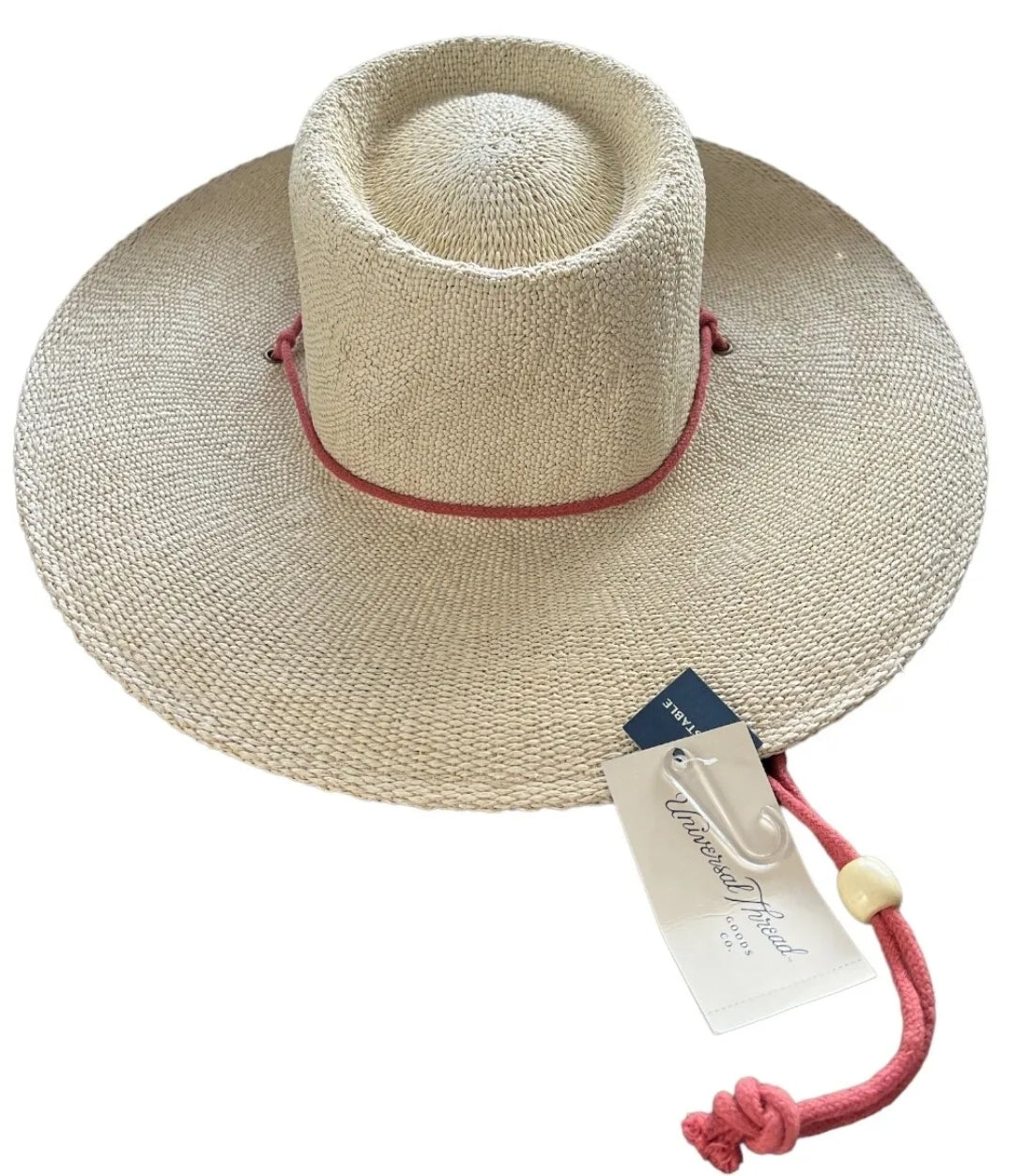 Women's Straw Boater Hat