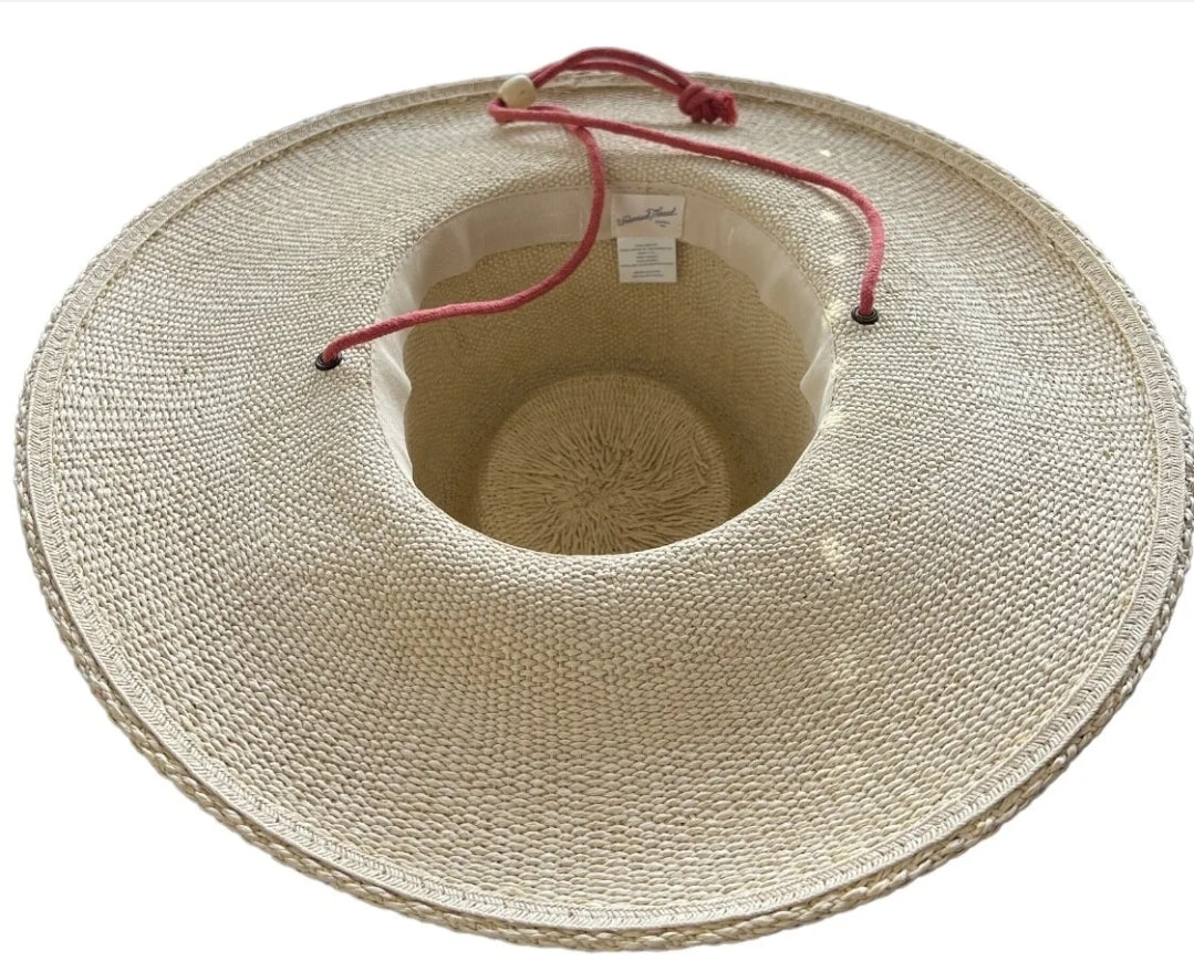 Women's Straw Boater Hat
