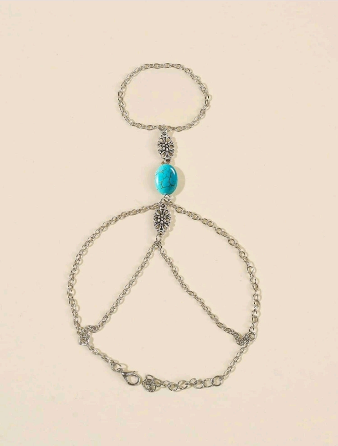 Turquoise Stone Anklet