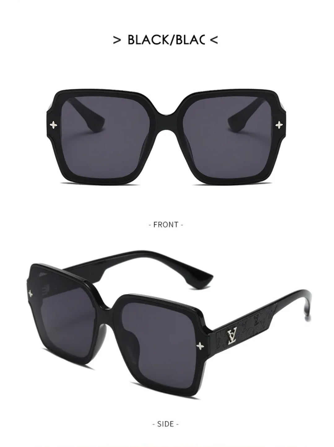 Vintage Style Sunglasses with Case