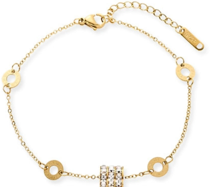 Dainty Gold Stainless Steel Bracelets