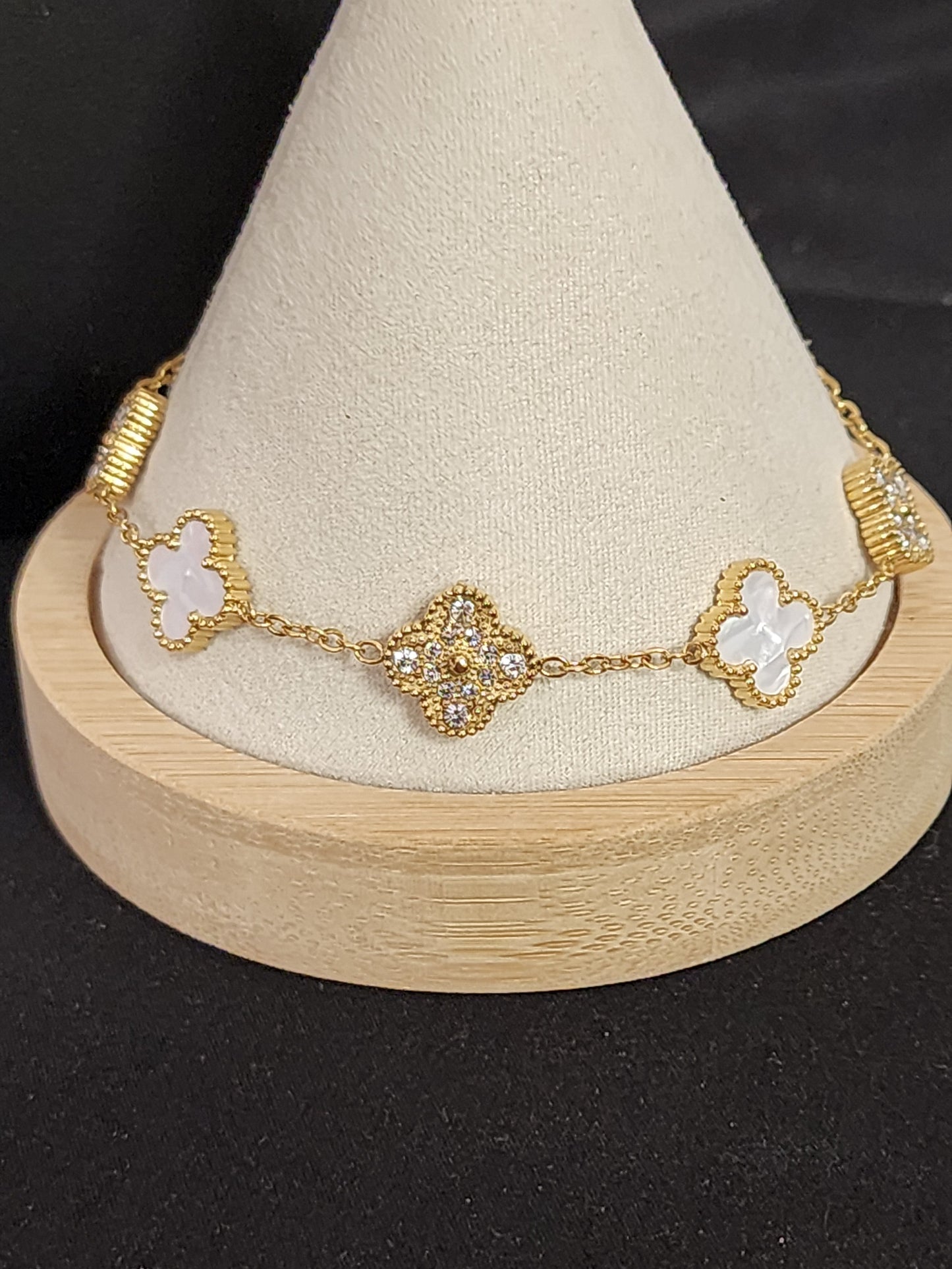 Fashion Clover Necklace, Bracelet and Earrings Sets (ON SALE)