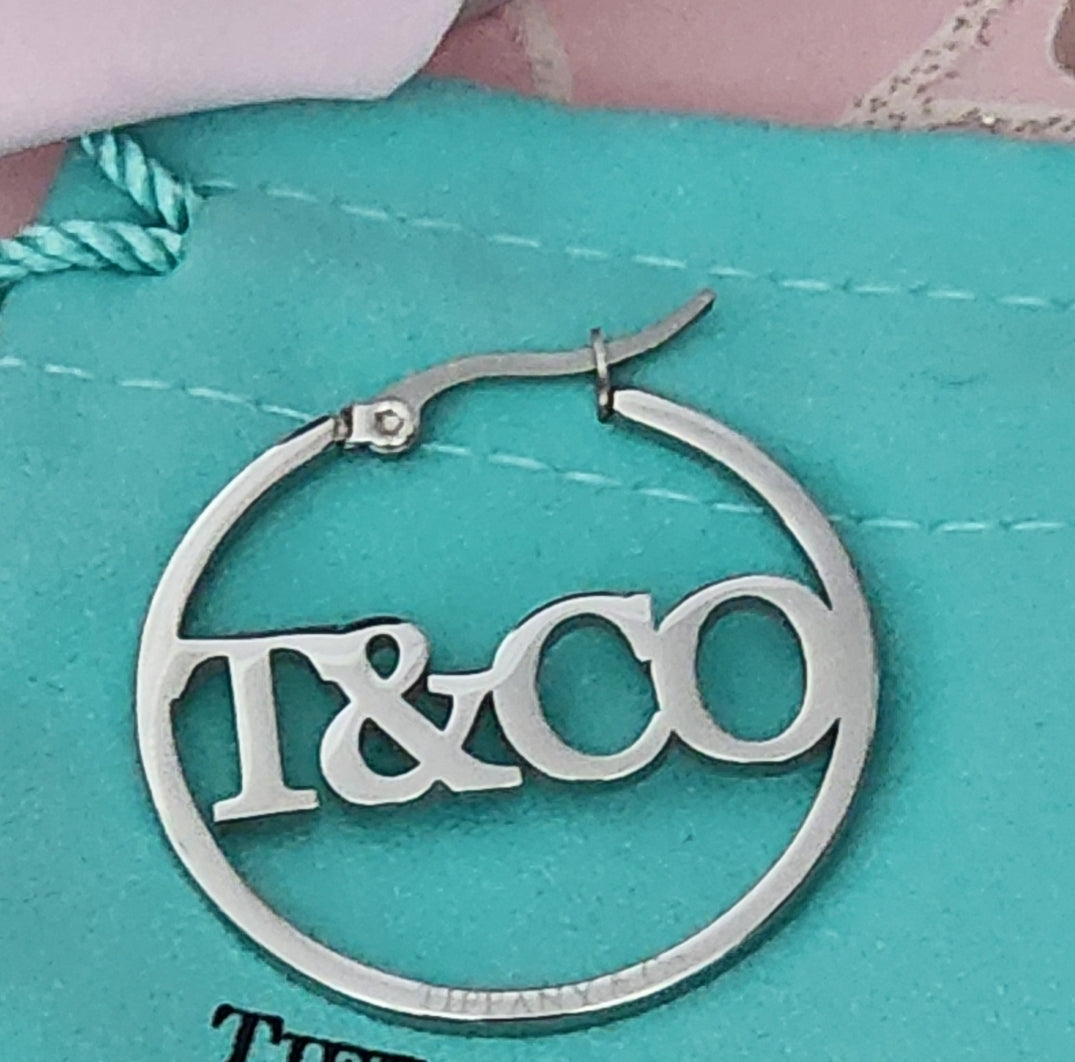 Fashion Stainless Steel Hoop Earrings