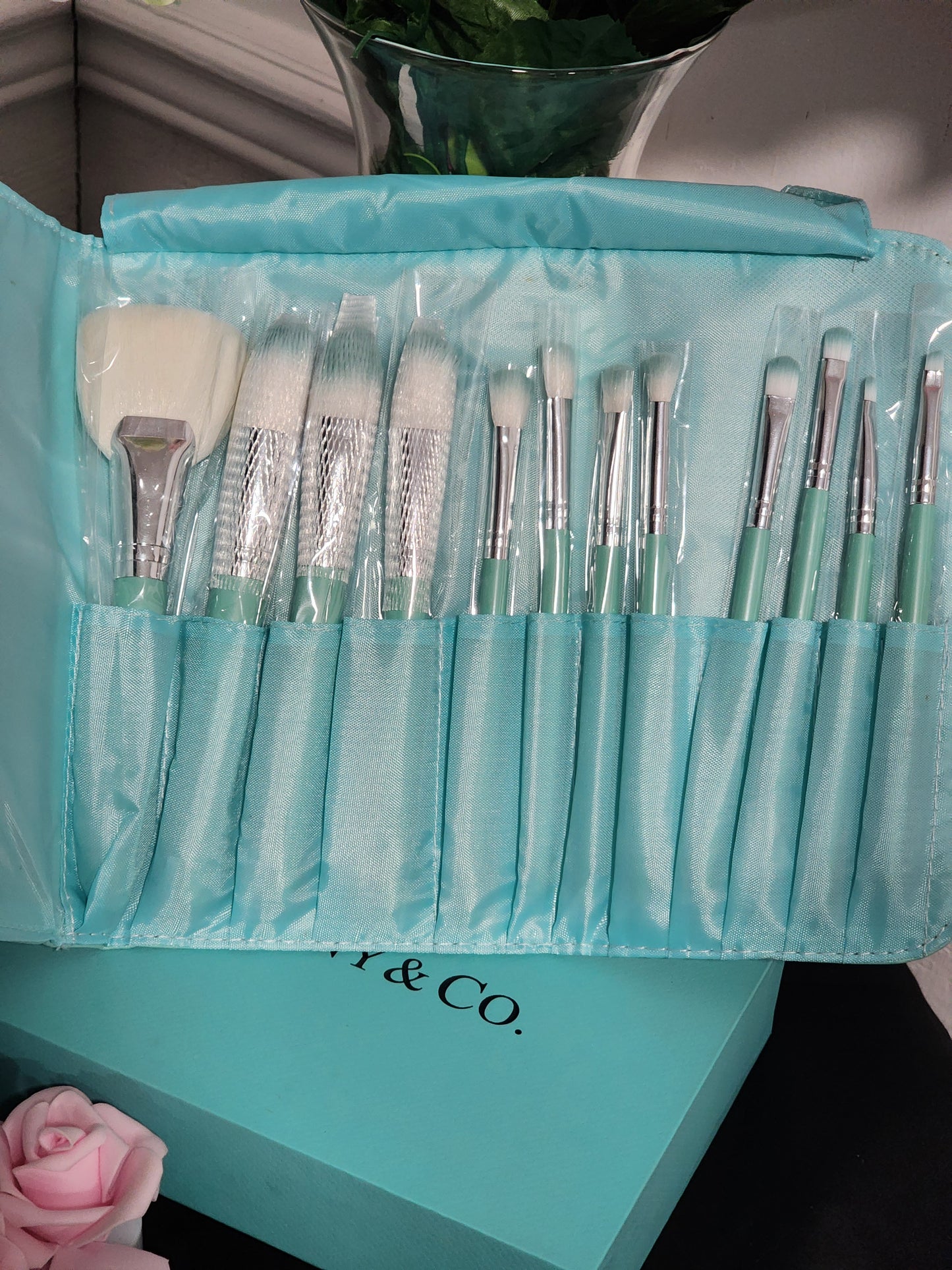 12 Piece Makeup Brush Sets