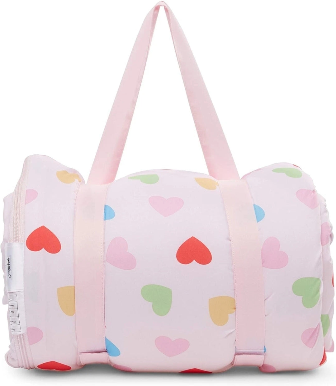 Kids Ultra-Soft Light Weight 3-in-1 Slumber Sleeping Bag (Hearts) (ON SALE)