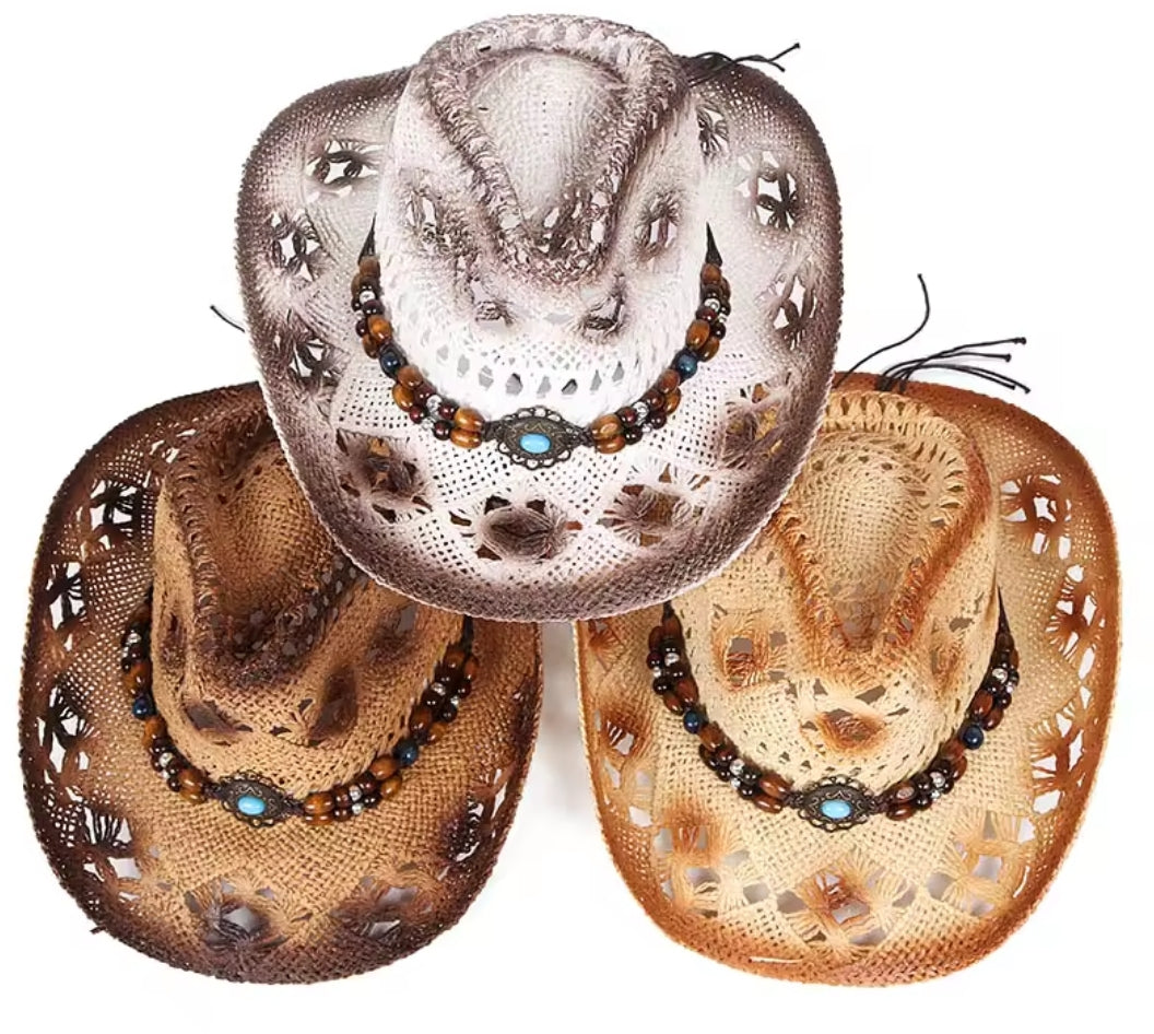 Vintage Cowboy Straw Hats