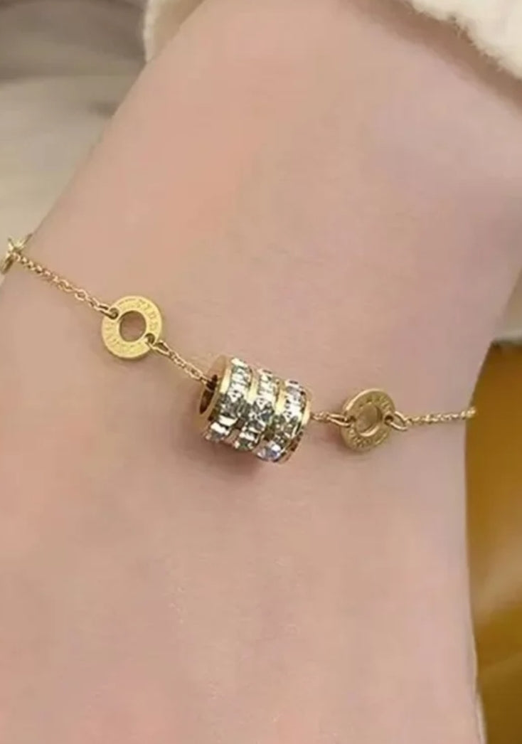 Dainty Gold Stainless Steel Bracelets