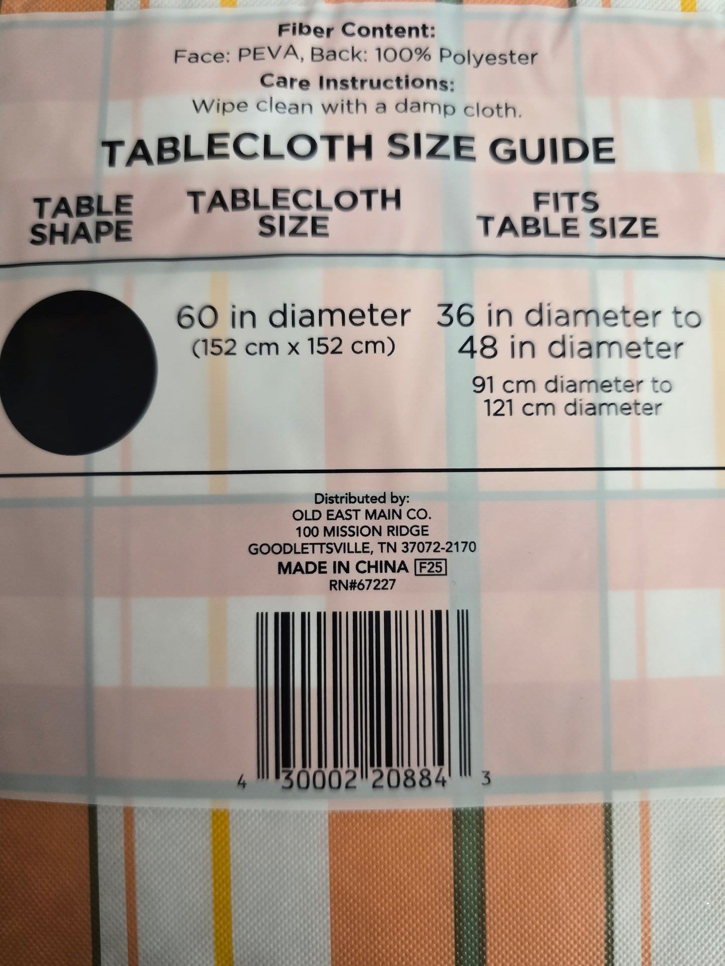 Round FALL Tablecloths