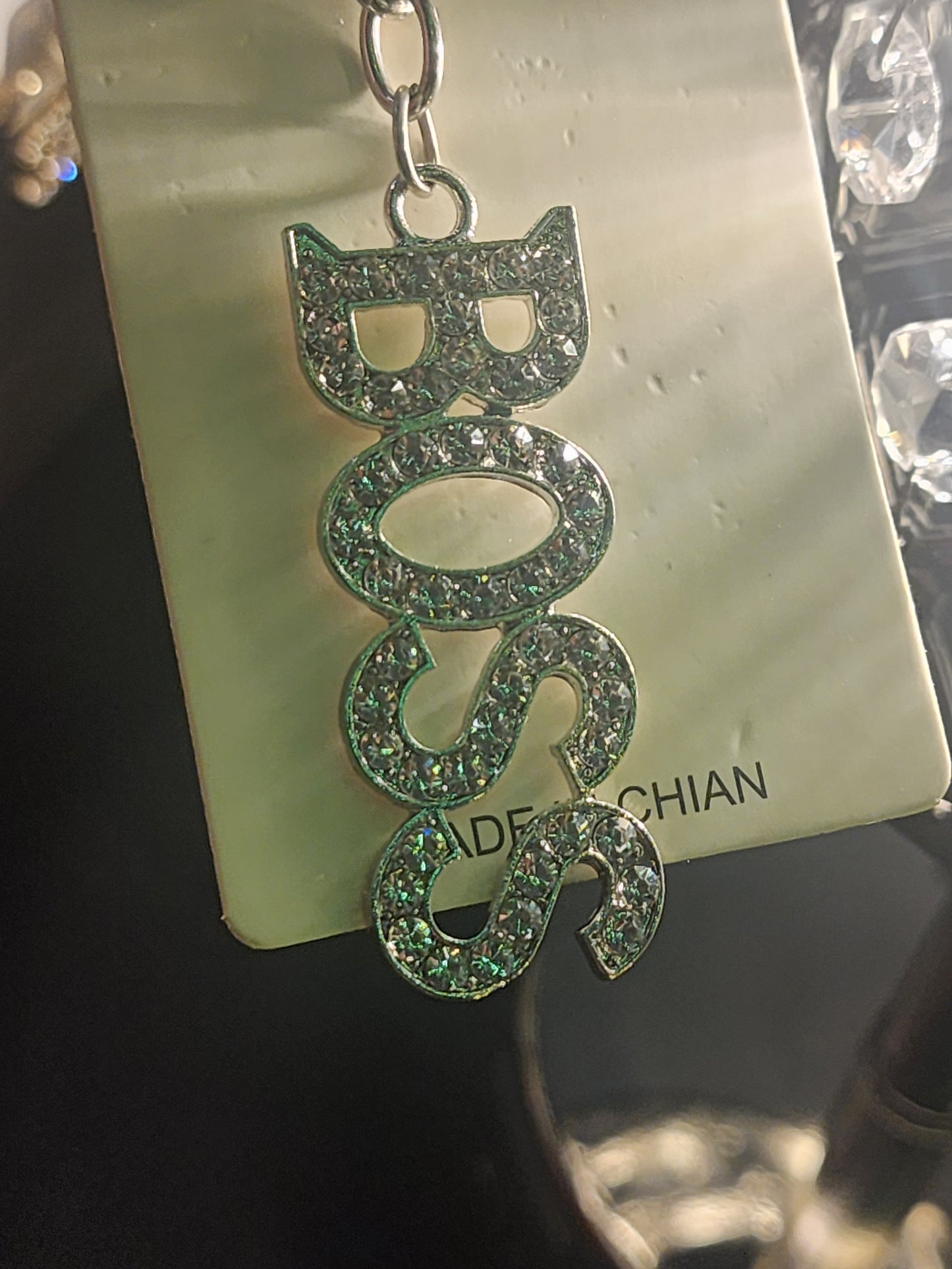 BOSS Gold, Silver or Multi Color Keychains