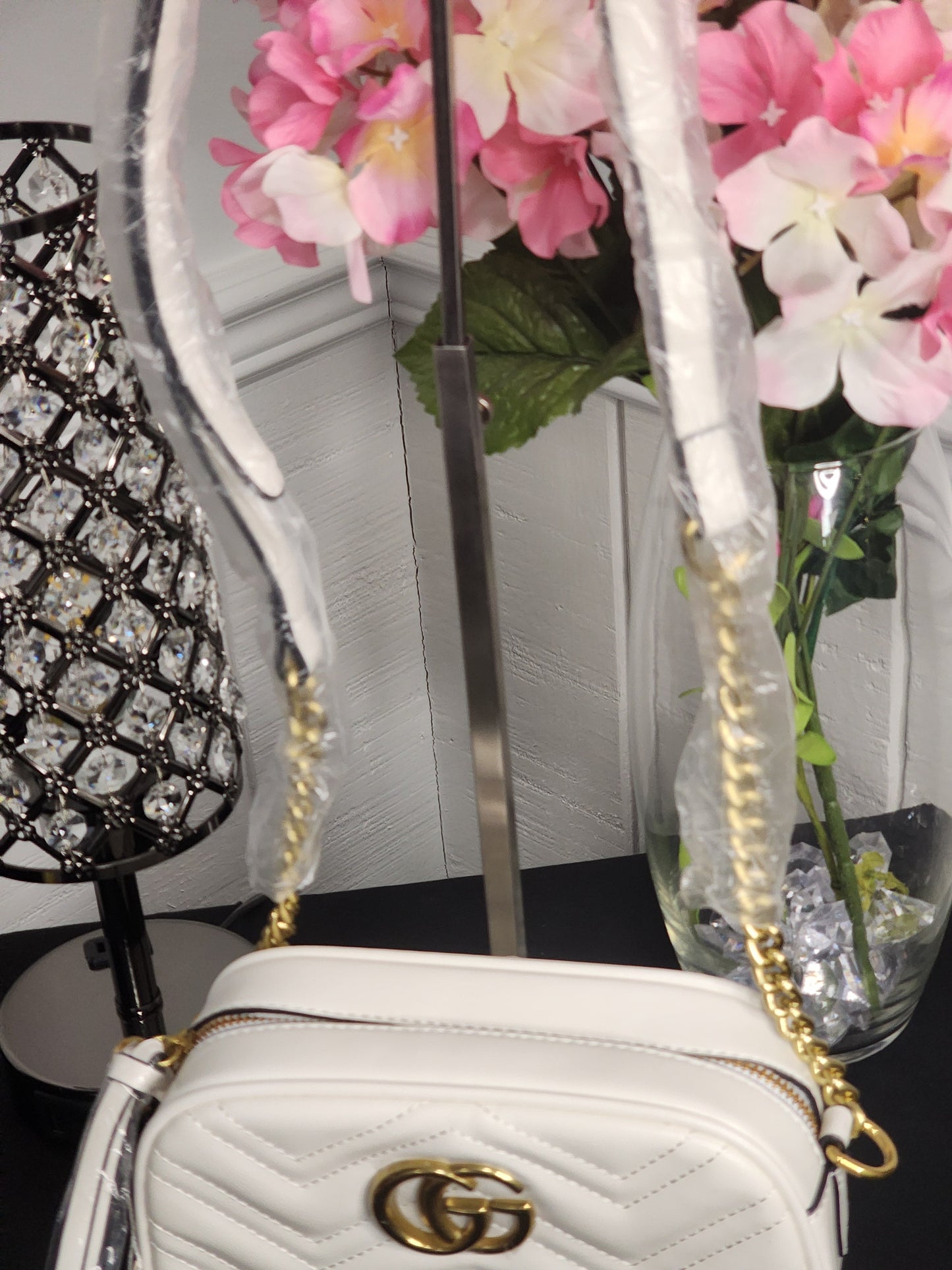 Fashion White, Black or Brown Leather Crossbodies/Handbags