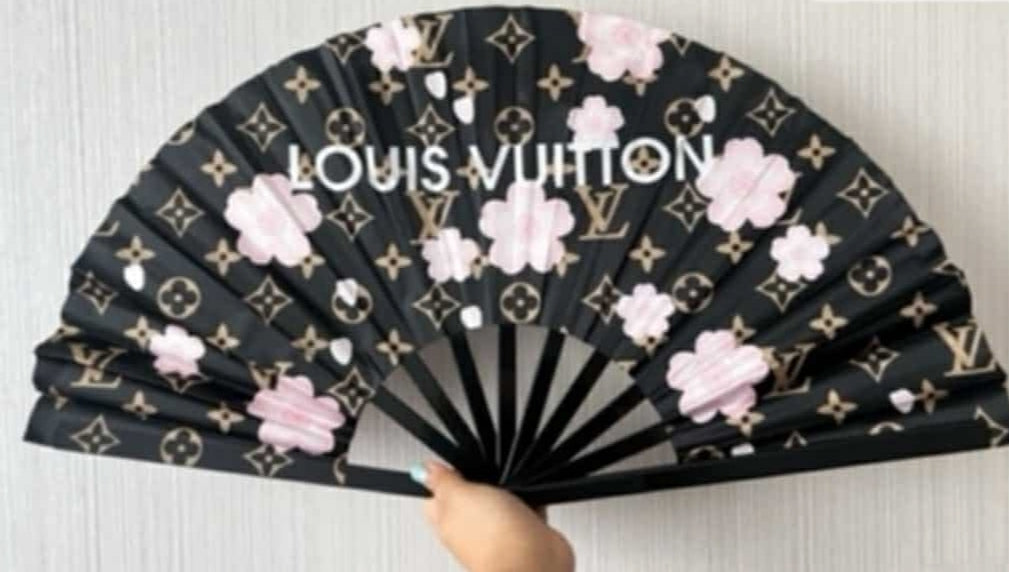 Large Accordion SILK Hand Fans