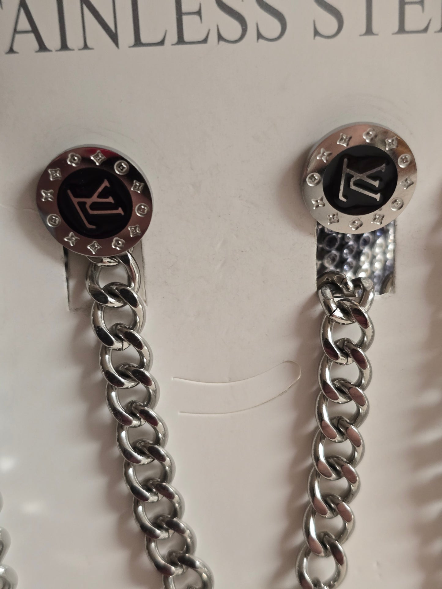 Gold or Silver Stainless Steel Chunky Necklace, Bracelet with Earrings Sets (ON SALE)
