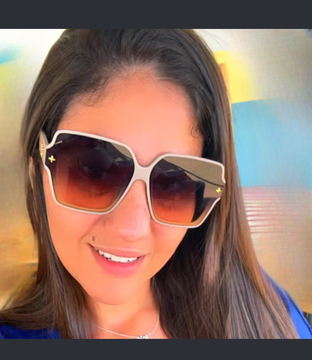 Vintage Style Sunglasses with Case