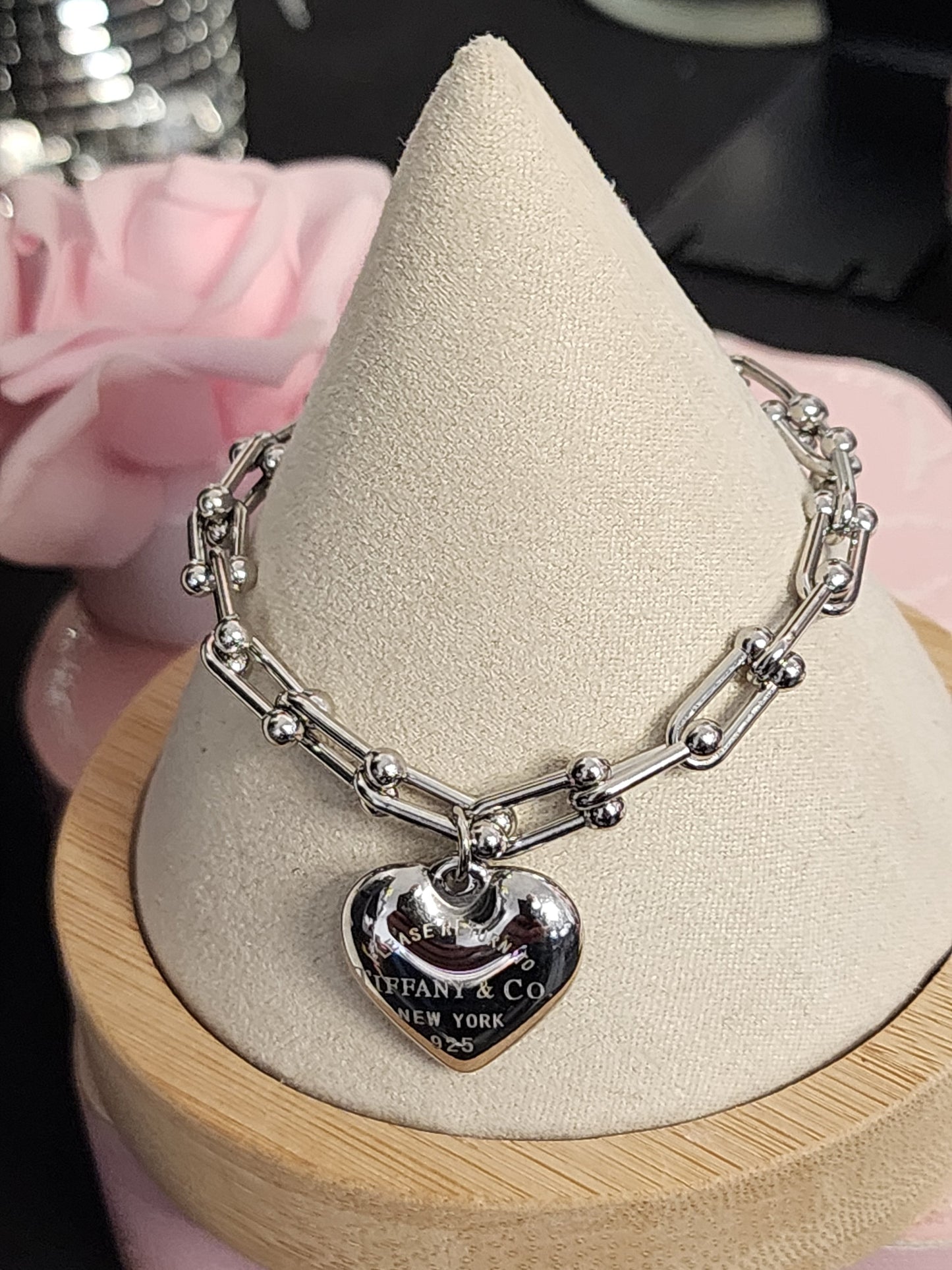 Gold or Silver Stainless Steel Necklace, Bracelet and Earrings Sets