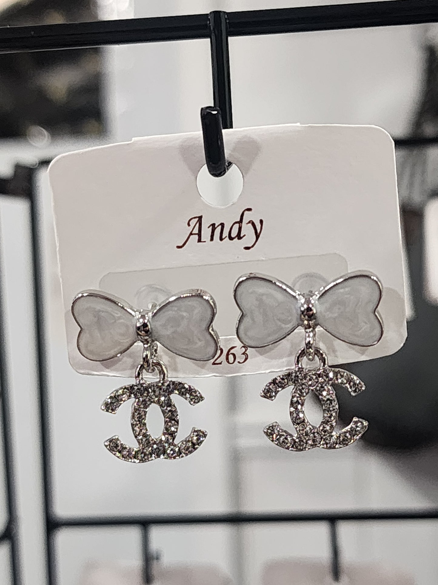 Dainty Double Heart Gold or Silver Earrings