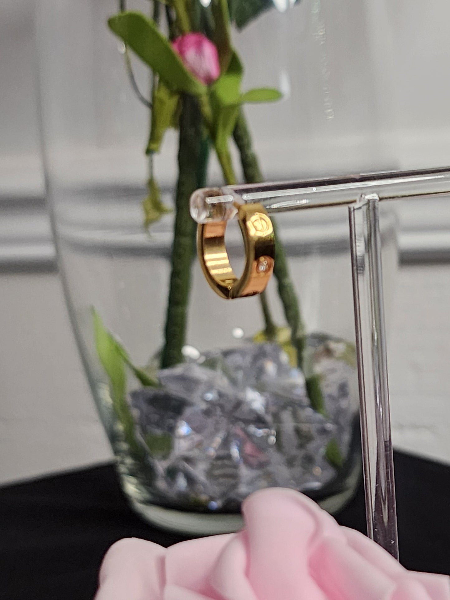 Gold or Silver Stainless Steel Earrings
