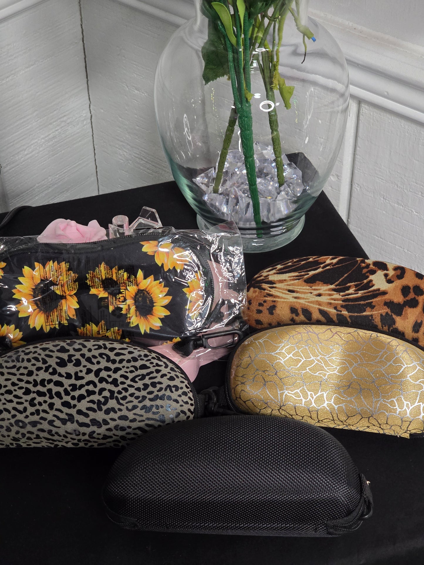 Sunglasses, Soft Bag and Sunglass Case 3 Piece Set (ON SALE)