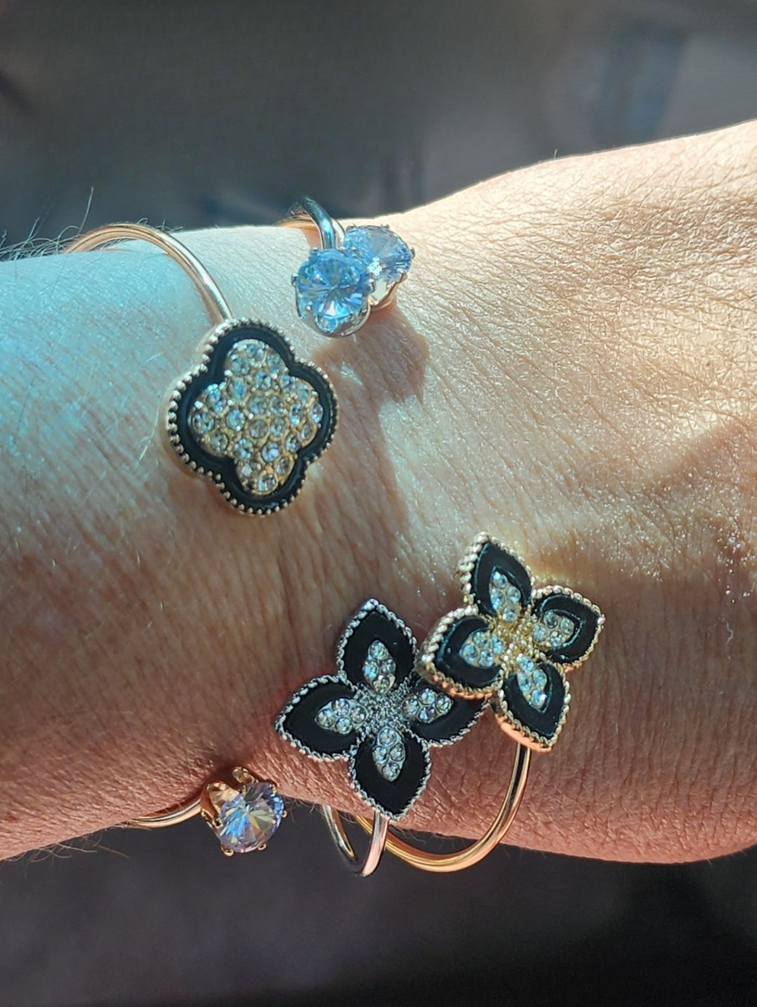 Dainty Cuff Bangle Bracelets