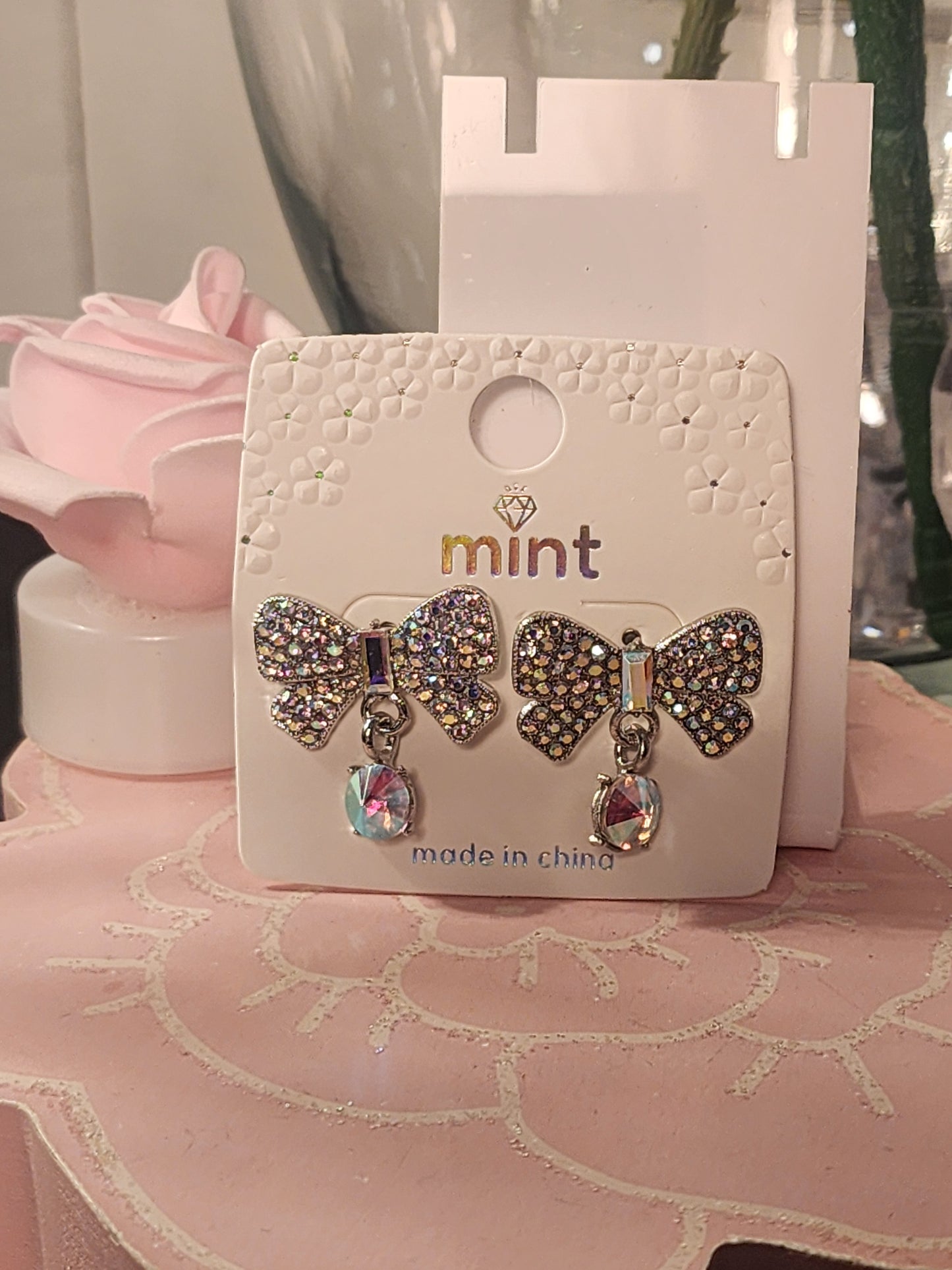 Gold or Silver BOW Earrings
