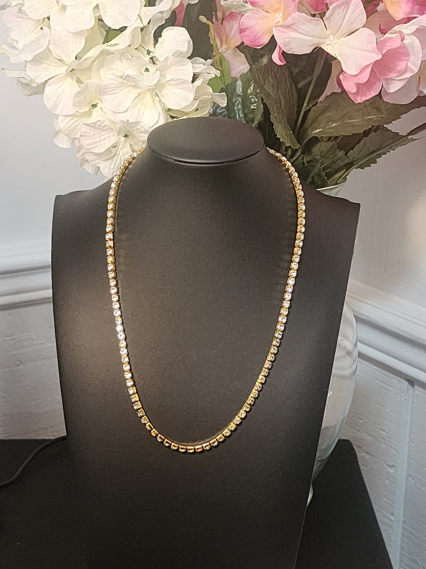 Gold or Silver 20 inch Tennis Chains